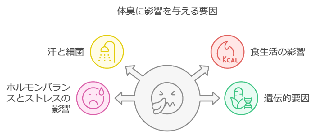 体臭の原因とその対策