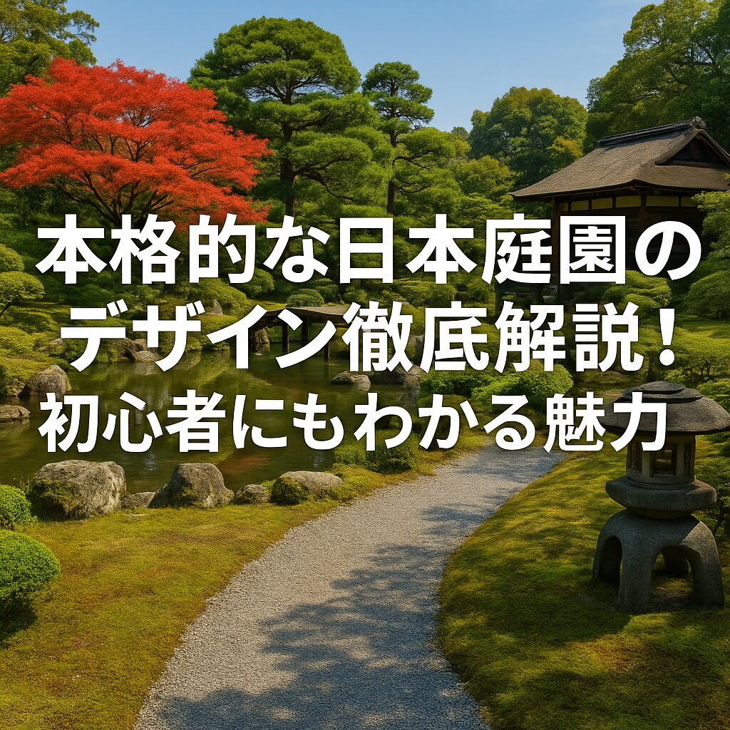 本格的な日本庭園のデザインを学ぶ！美しさと哲学の秘密