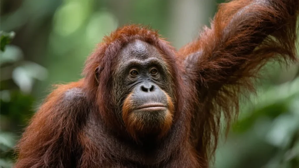 オランウータン、知恵あふれる森の人